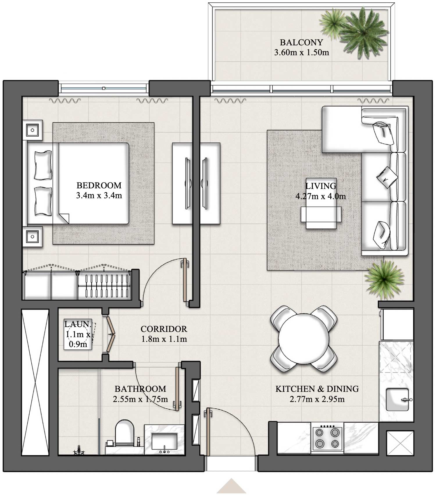 1 Bedroom